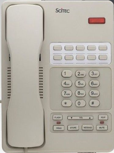 LOT 5 Scitec 7002 Single Line Hospitality Telephone NO STAND B STOCK REFURB WAR