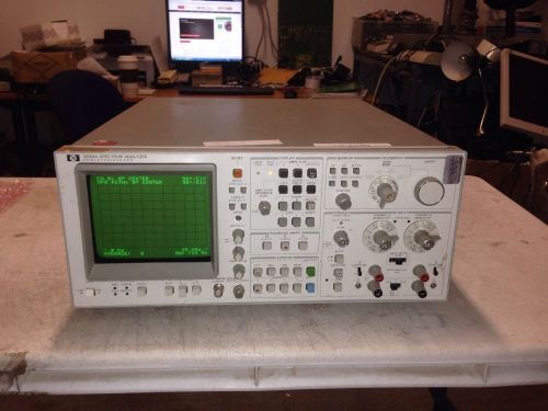 HEWLETT PACKARD HP 3582A SPECTRUM ANALYZER Nice!