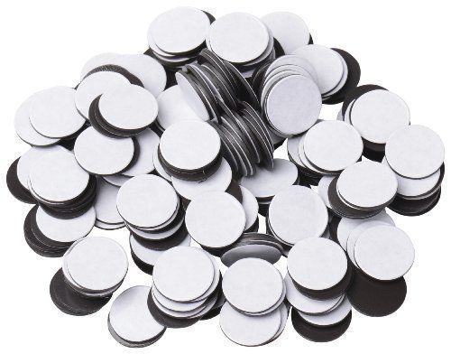Bykes magnets 1/2&#034; round disc with adhesive backing - 250 pcs new for sale