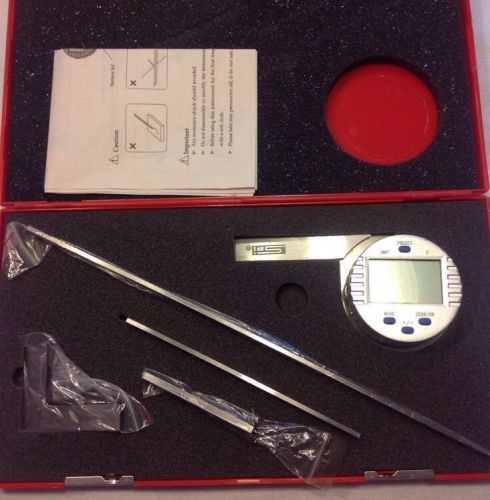 Spi digital  protractor style 360 degree in case for sale