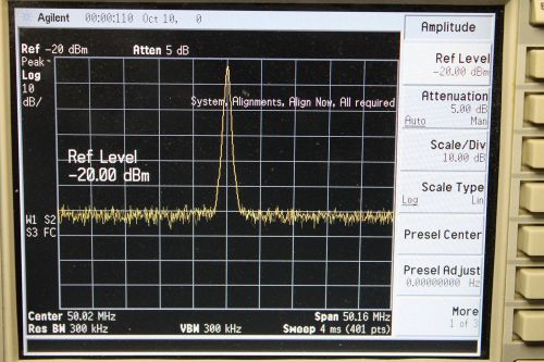 Agilent E4404B Spectrum Analyzer, 9kHz-6.7GHz