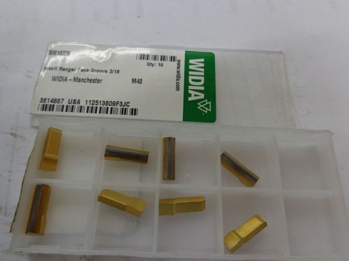 8 WIDIA CARBIDE GROOVING INSERTS 50610336 STK2100