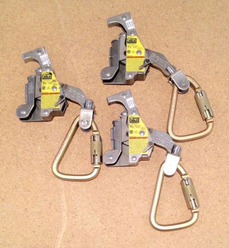 DBI SALA 3/8 CABLE GRAB LAD-SAF TOWER HARNESS SAFETY EQUIPMENT, NEW CARABINER