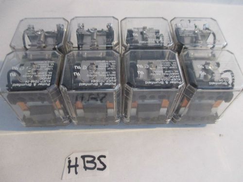 8 Potter &amp; Brumfield KUEP-7D15-24 24VDC Relay