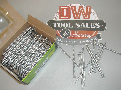 12d 3 1/4&#034; Deck Nails Hot Dip Galvanized Spiral Shank (10 Lbs) 12HGSTPD1