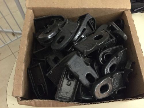 Lot of 90 PVC Coated Clamp Backs 3/4&#034; OCAL Plastibond Rob Roy FREE SHIPPING!!!