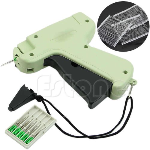 Portable Garment Clothes Price Labeling Tagging Tag Gun + 1000 Barbs + 5 Needles