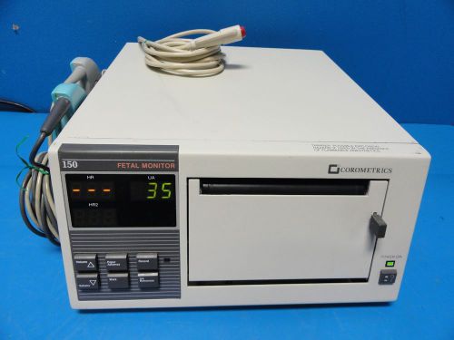 GE Corometrics 150 Series Fetal Monitor W/ US &amp; UA Transducer
