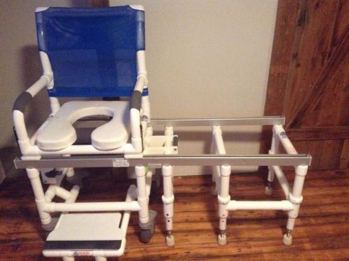 MJM International D118-5-SLIDE Sliding Transfer Chair