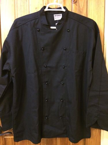 Men&#039;s Uncommon Threads Extra Large Black Double-Breasted Chef Coat. NWT