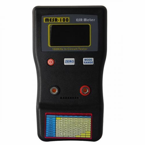 MESR-100 V2 AutoRanging Digital Capacitor Capacitance Meter Up to 0.001 to 100R