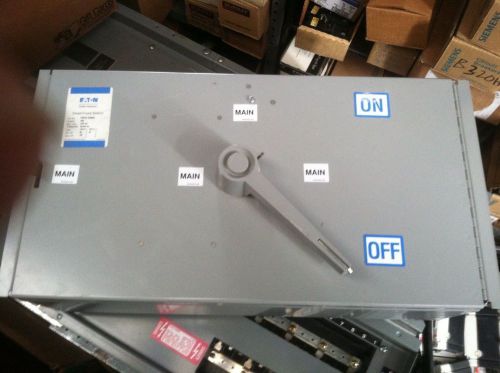 Fdpw325r eaton cutler hammer switch 400a 250v with prl hardware for sale