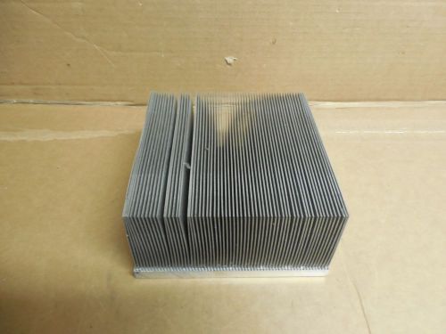 NO NAME ALUMINUM HEAT SINK 7&#034;x 6-1/2&#034;x 3-5/8&#034;