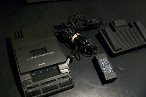 PHILIPS 710 MINI CASSETTE TRANSCRIBER – LFH710 Transcription Machine