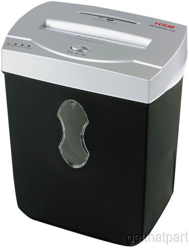 HSM Shredstar X10 1015 Cross Cut Shredder with CD Slot New