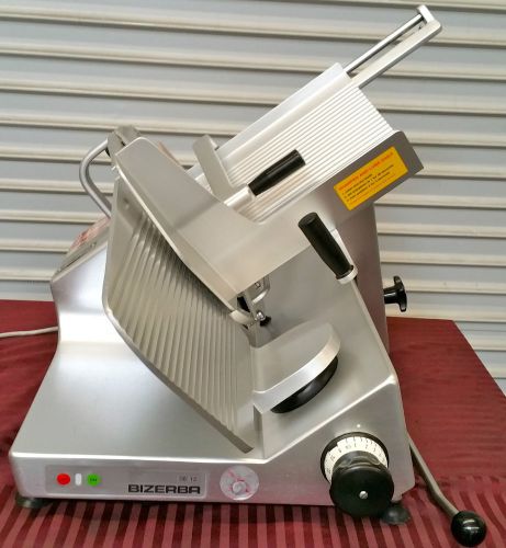 Bizerba Manual Meat Cheese Slicer &amp; NEW Sharpener 12&#034; SE12 #2619 Deli Market NSF