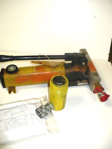 Enerpac RC5000 - 50T Hydraulic Cylinder &amp; Hydraulc Hand Pump