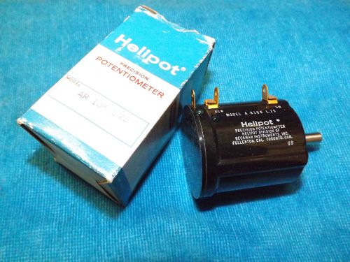 NOS BECKMAN HELIPOT PRECISION ROTARY POTENTIOMETER - MODEL AR10K - 10K OHMS