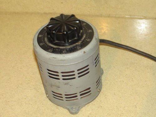 STANDARD ELEC PROD CO ADJUST-A-VOLT TYPE 520B VARIAC