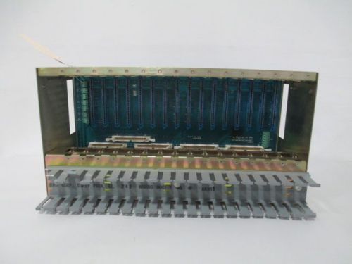 MEASUREX 08488400 16-SLOT TERMINATION BACKPLANE CHASSIS RACK REV A D239432