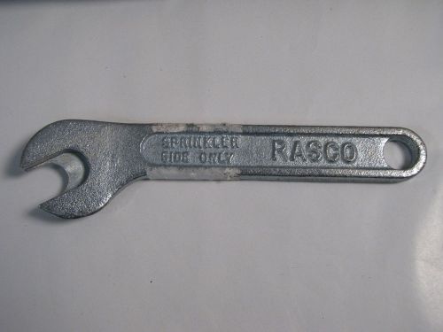 Rasco Fire Sprinkler Wrench Model D WRE018 3/4&#034; 8-3/4&#034; Long Open End NEW