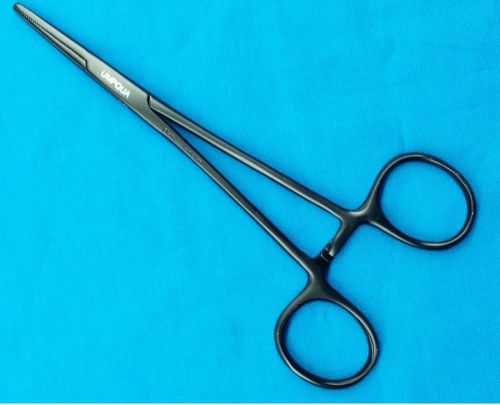 1 O.R GRADE  Mosquito Hemostat Forceps 5&#034; Black Finish, surgical vet instrument