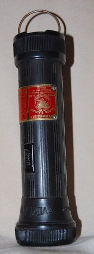 VINTAGE EVEREADY MINERS PERMISSIBLE SAFTY FLASHLIGHT No 605