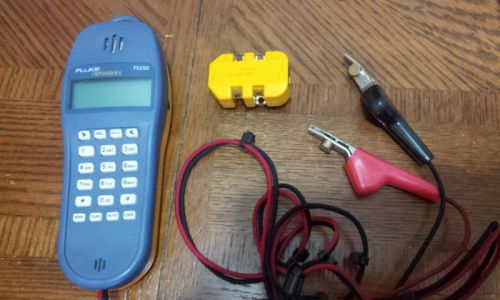 Fluke TS25D Test Set With ABN Cord an adapter