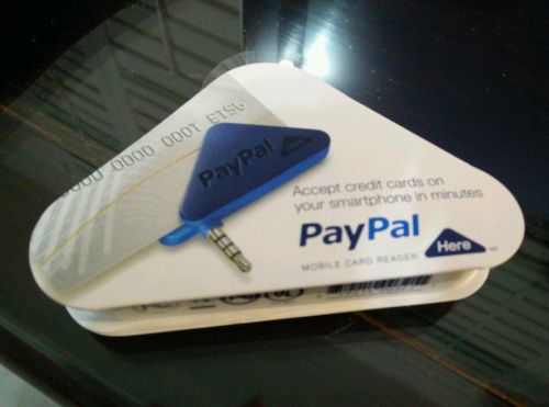 New PayPal Here Credit Card Reader for iPhone &amp; Android devices