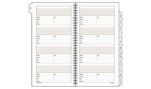 Day Runner Tab A-Z Telephone Directory Item #024-0300