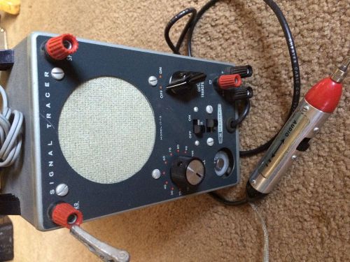 HeathKit Signal Tracer Model IT-12 Vintage W/ Probe