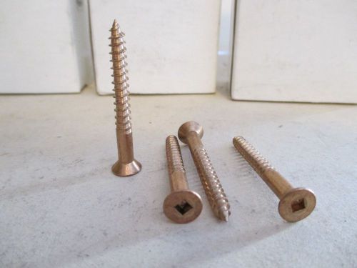 300 silicon bronze - #10 X 1-3/4, Square drive Screws