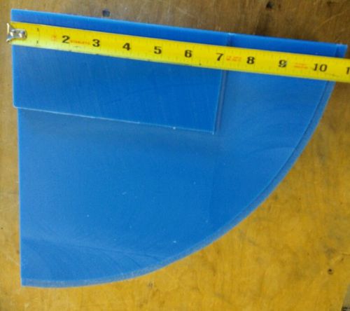 4&#034; UHMW Sheet Plastic, approx 10-7/8&#034; X 10-3/4&#034;