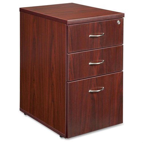 Lorell 68600 Series Pedestal - 15.8&#034; Width x 22.2&#034; Depth x 27.5&#034; Height - 3 Draw