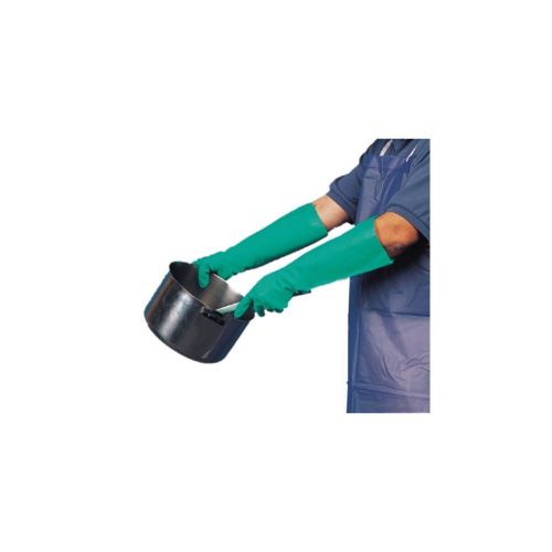 San Jamar 19NU-M Medium Nitrile Pot &amp; Sink Gloves - Pair