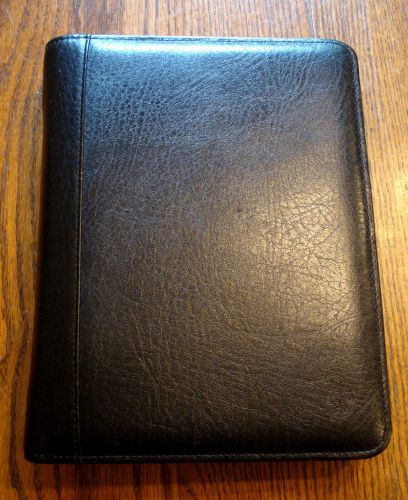 Classic 1.5&#034;  full-grain leather franklin covey planner organizer binder 5558 for sale
