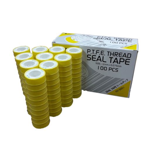 Teflon ptfe sealing tape for water pipe plumbers thread seal tape x 1 pack for sale
