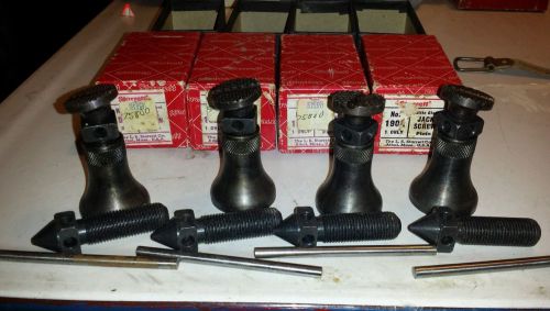 STARRETT Co. Athel, Mass Little giant JACK SCREW plan #190A (4 SETS) lot boxed