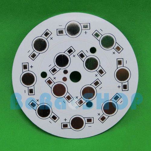 2pcs 12x 1W 3W 5W High Power LED Downlight Ceiling Aluminum Base Plate PCB 12W B