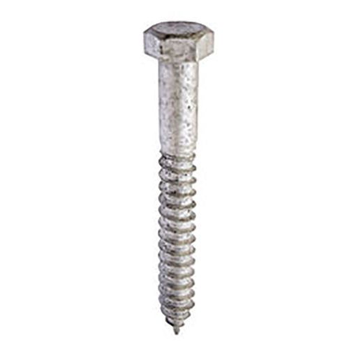 (100) 3/8x2&#034; Hex Lag Screws - Hot Dip Galvanized