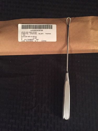 NEW MILTENBERG Uterine Curette Thomas 10.5&#034; Long Size 4