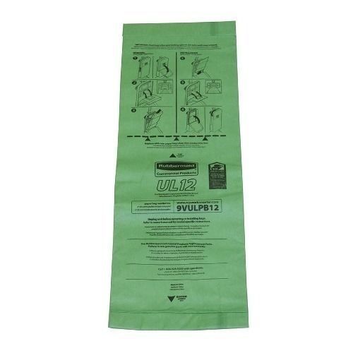 Rubbermaid FG9VULPB12 Replacement Vacuum Bag for 9VUL12 10 Pack