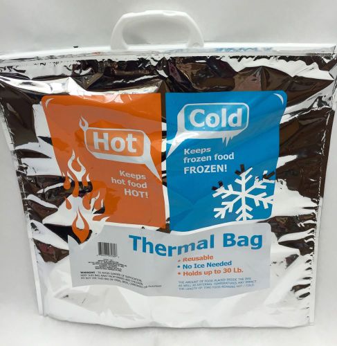 Hot/cold thermal re-usable bags (3) for sale