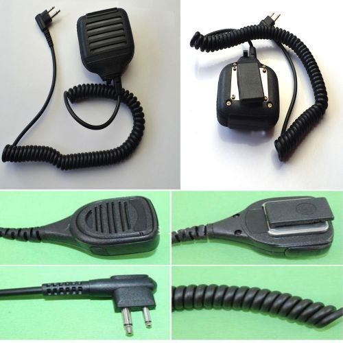 Shoulder mic speaker for motorola vhf/uhf spirit,spirit pro+ walkie talkie 2 pin for sale