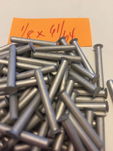 100 Countersunk Rivet 1/8 Dia x 61/64 Long MS20426AD4-15.25 NOS Solid Aluminum