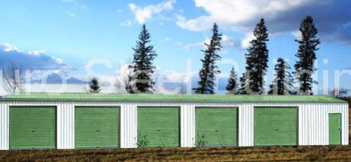 Duro steel 10x100x9.5 metal prefab mini self storage structure building direct for sale