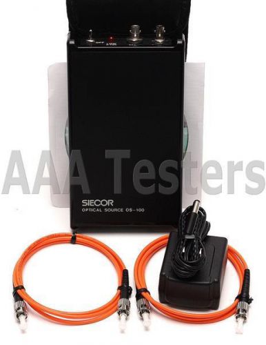 Siecor Corning OS-100D MM Fiber Optic LED Light Source OS-100D-55 OS 100D