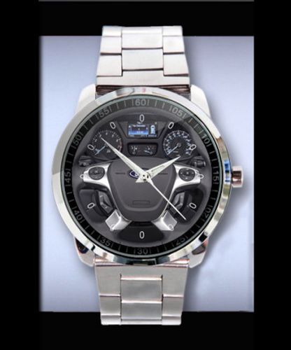 Mustang transit Steering Wheel Sport Watch New Design On Sport Metal Watch