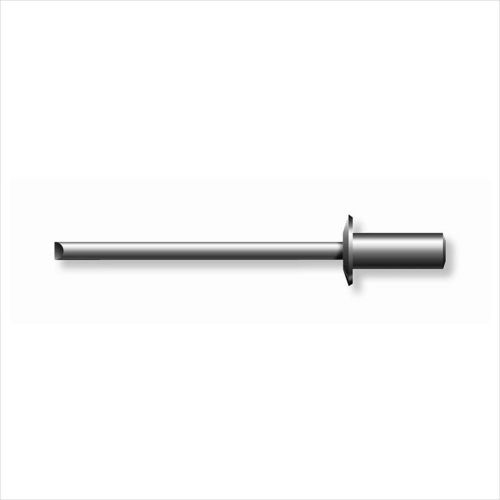 MARSON, BLIND RIVET .156D .063-.125GR, DOMEHEAD CLOSED END, ALUM/STEEL