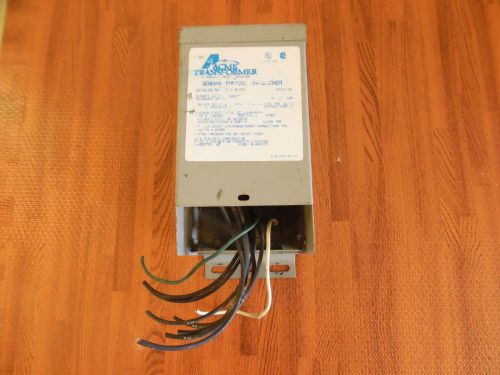 ACME T-1-81051 General Purpose Transformer 120/240HV 12/24 LV .5 KVA